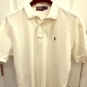 Polo by Ralph Lauren Large white polo shirt